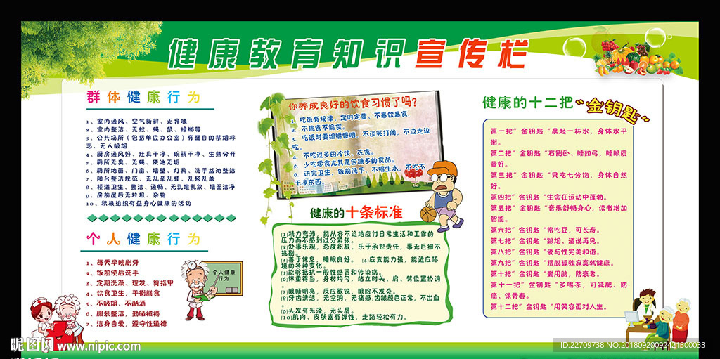 健康教育宣传栏