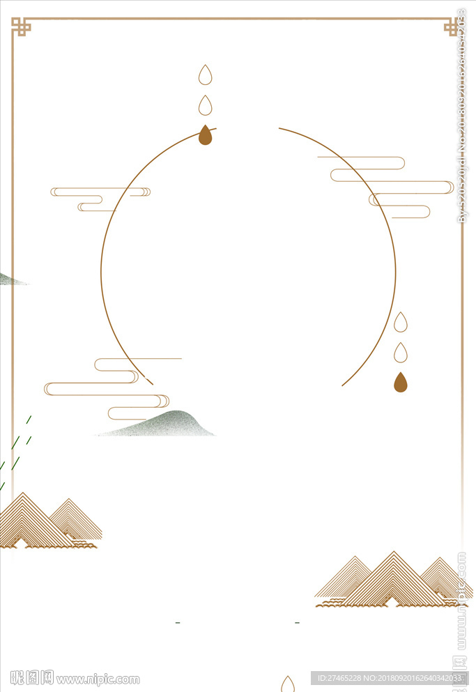 中国风古风画背景