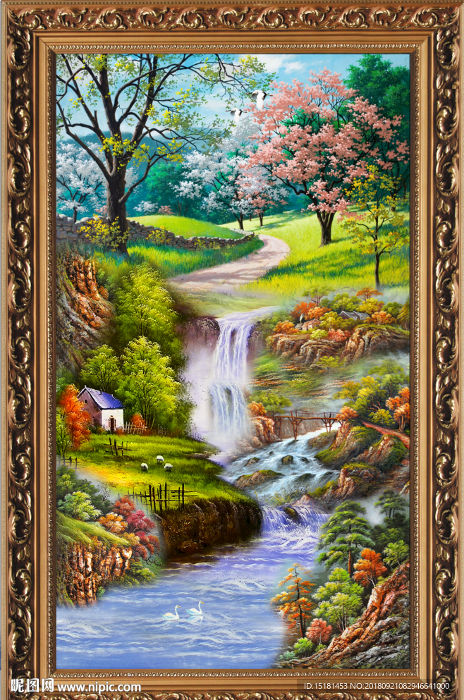 油画 壁画
