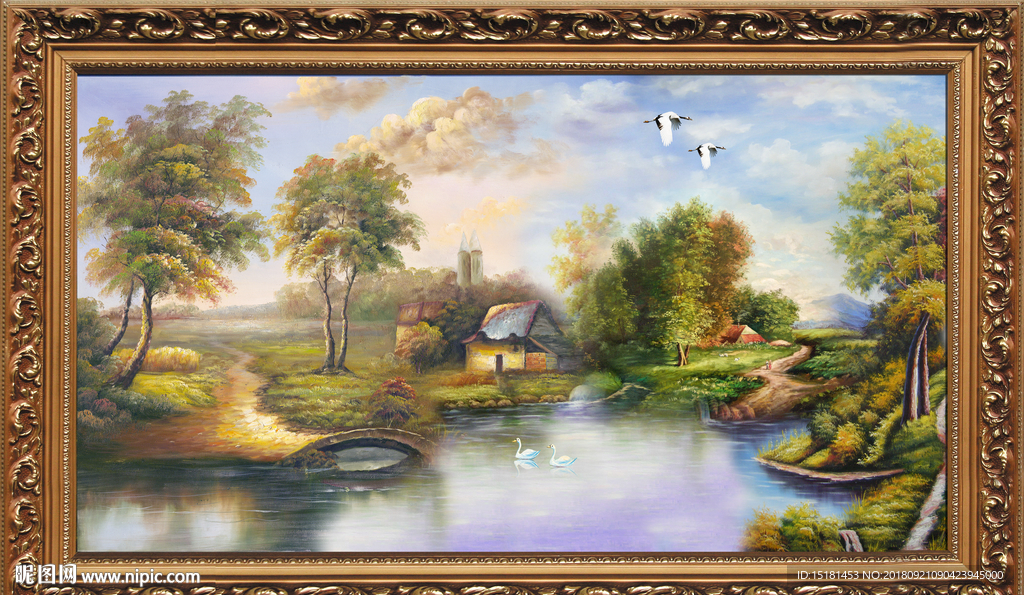 油画 油画风景