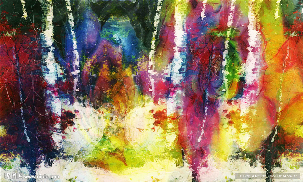 树油画