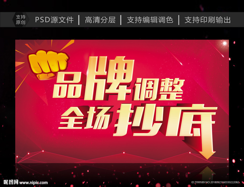 品牌调整