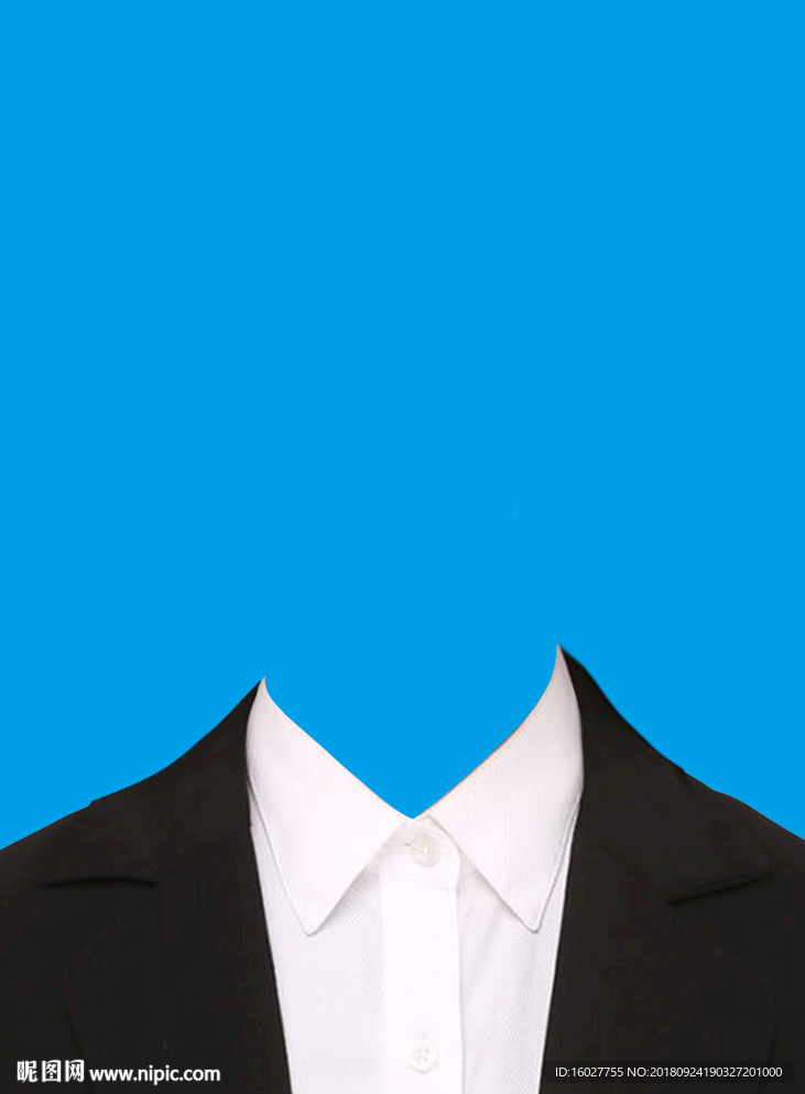 证件照衣服素材