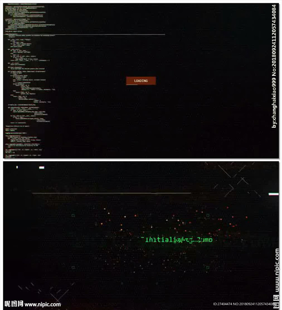 AE黑客网络编程代码运行视频