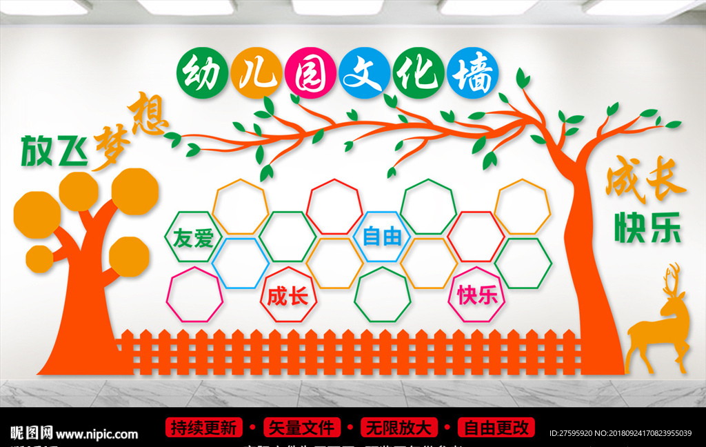 幼儿园文化墙