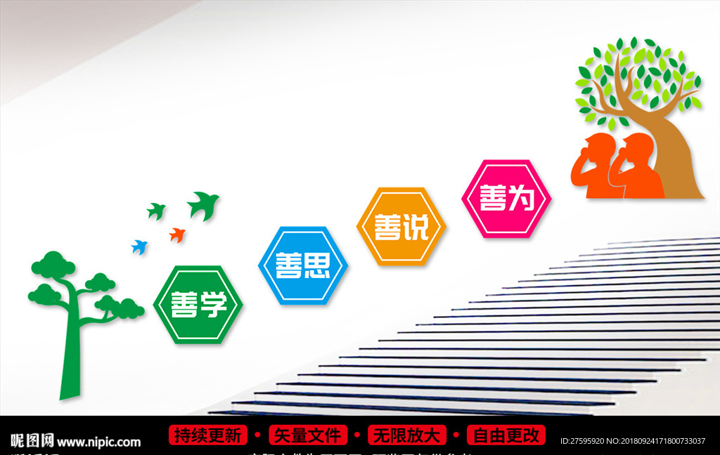 学校楼梯文化