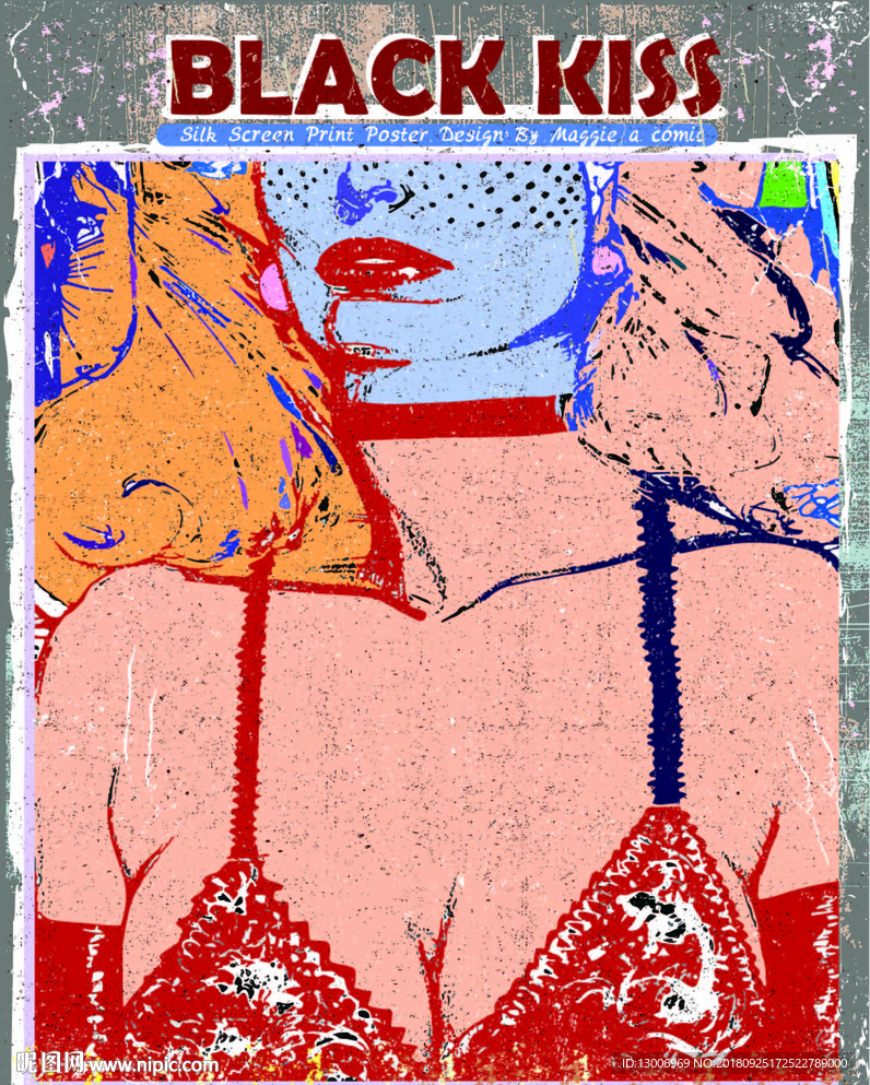 波普艺术海报设计