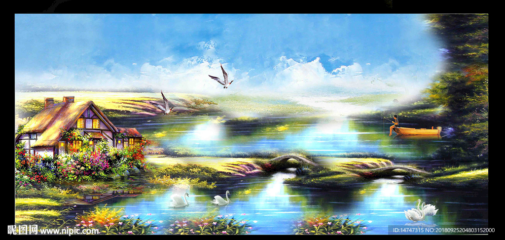 油画