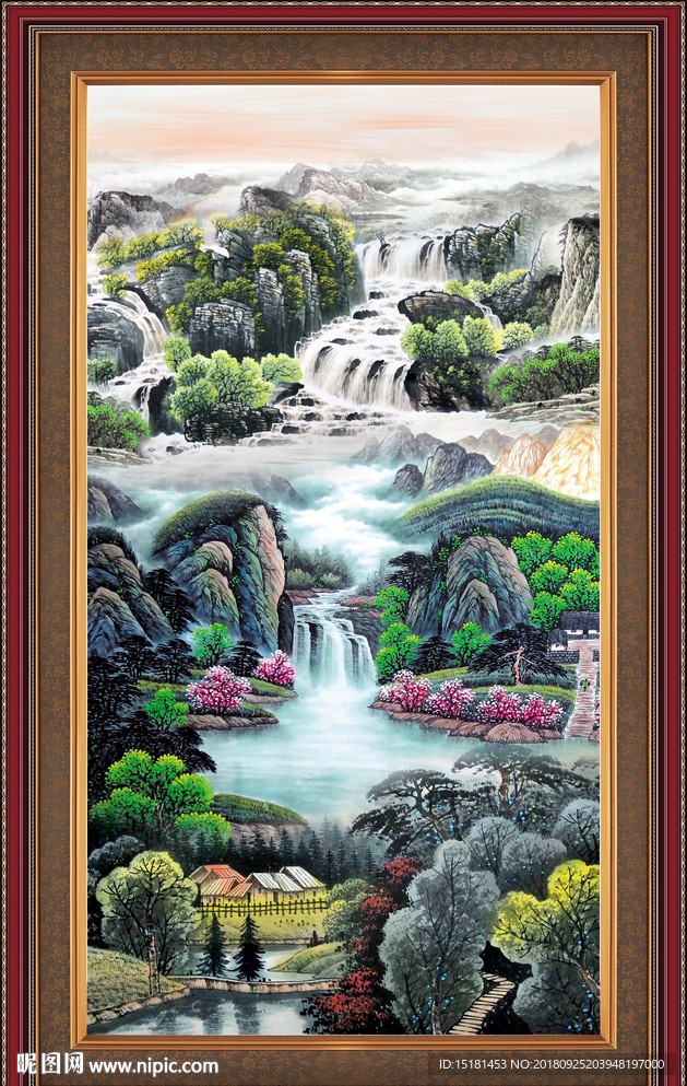 国画山水