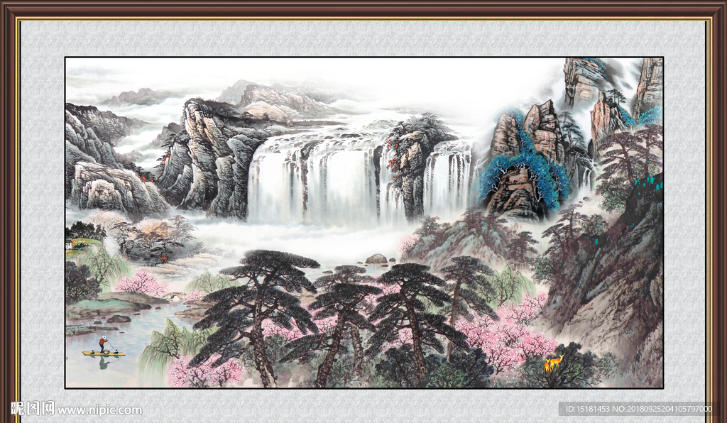 国画山水