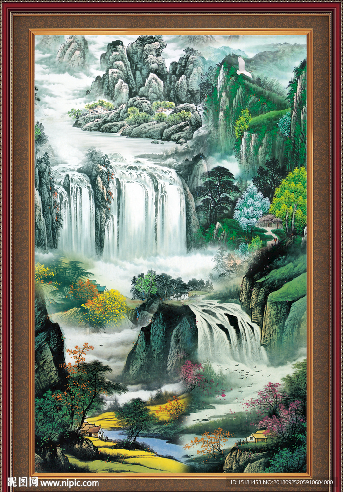 国画山水