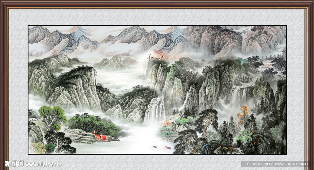 国画山水
