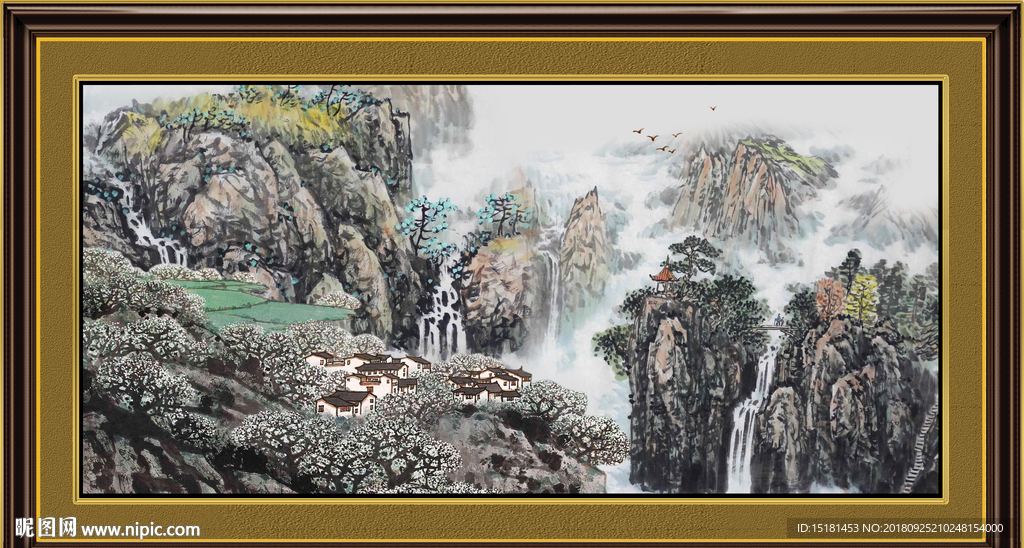 国画山水