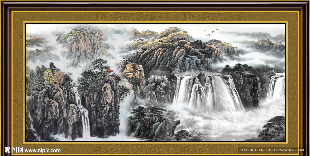 国画山水