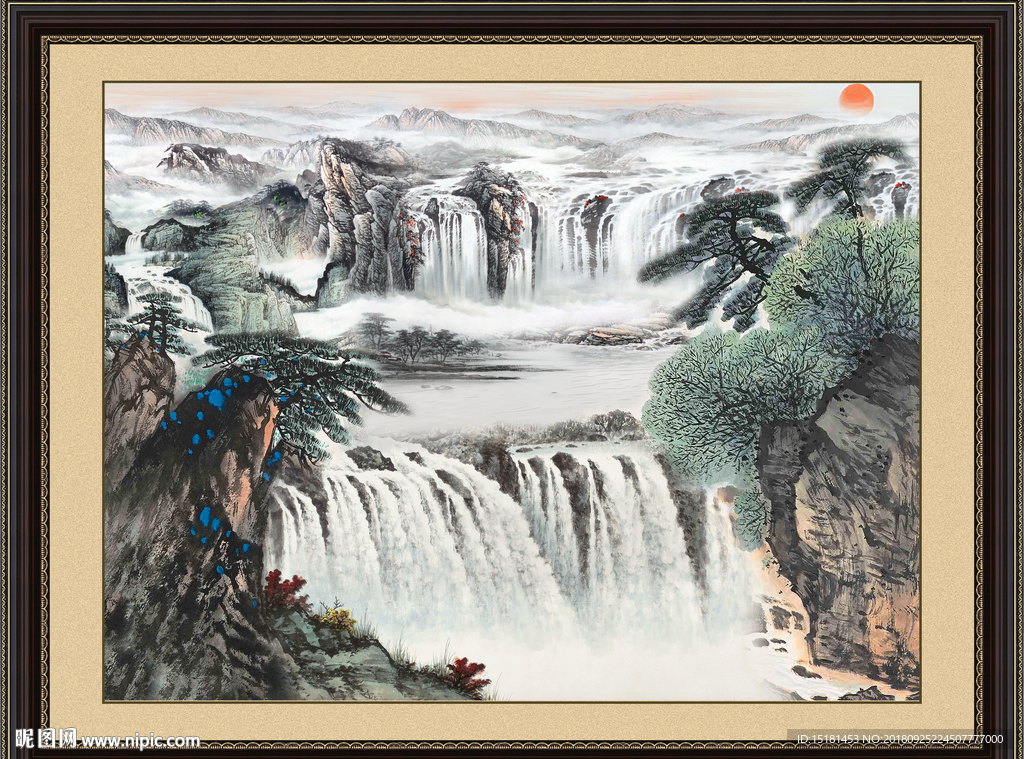 国画山水