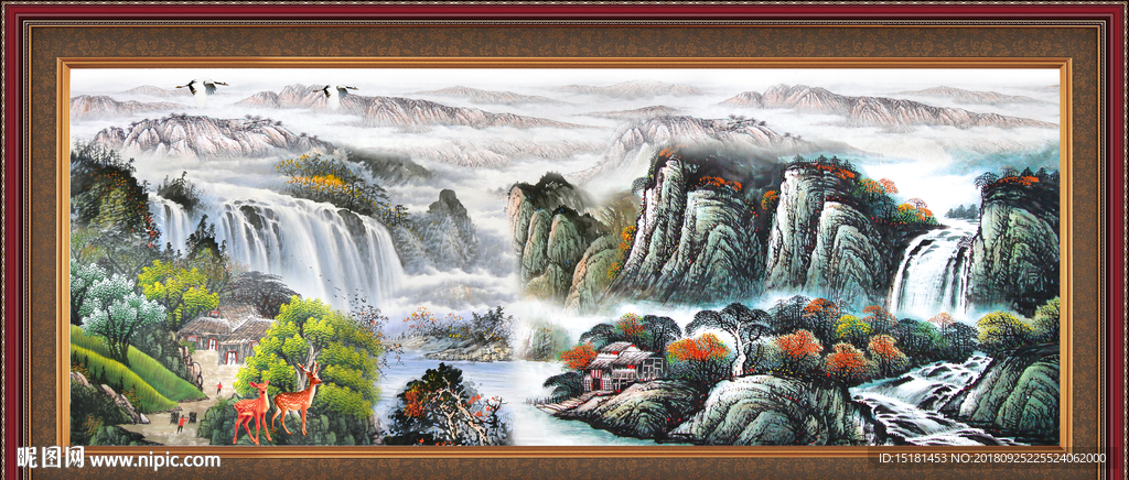 国画山水