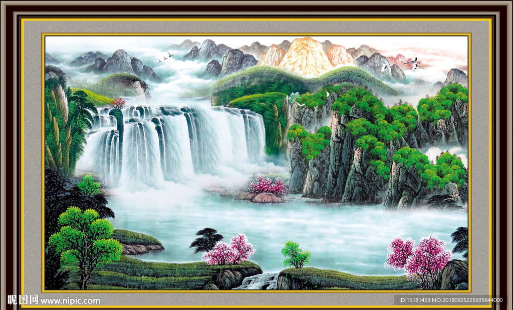 国画山水