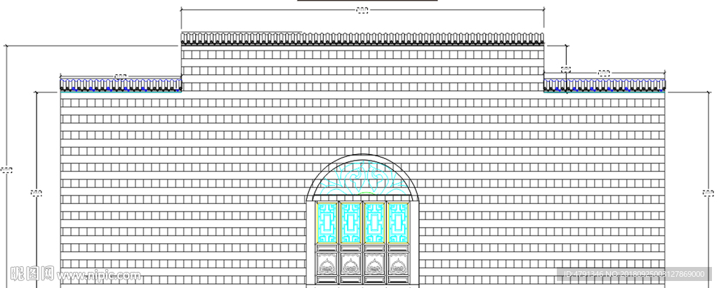 古建筑城墙