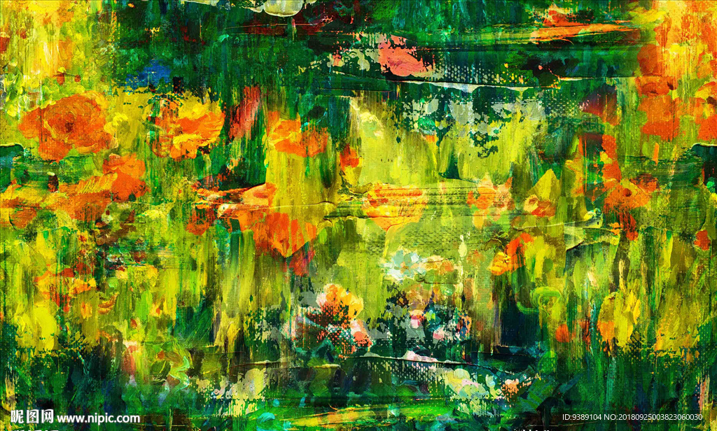 花卉油画
