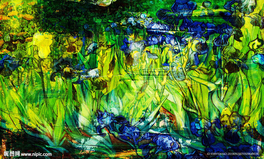 花卉油画