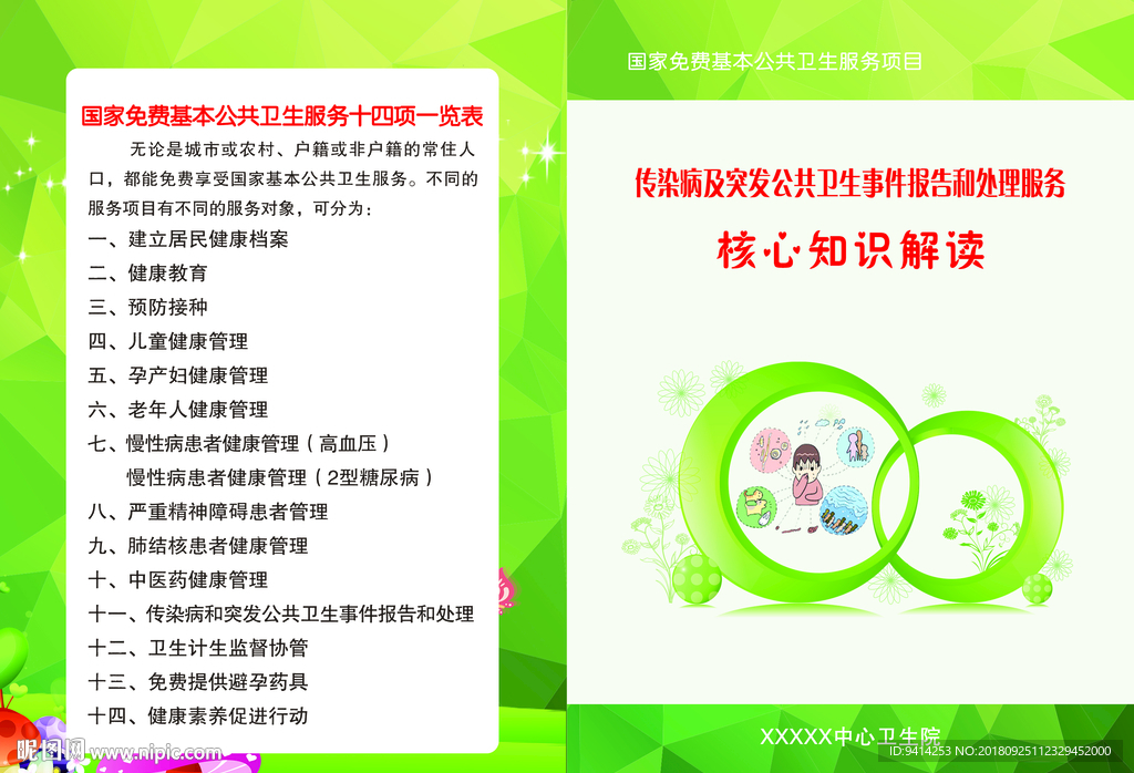 传染病及突发公共卫生和处理服务