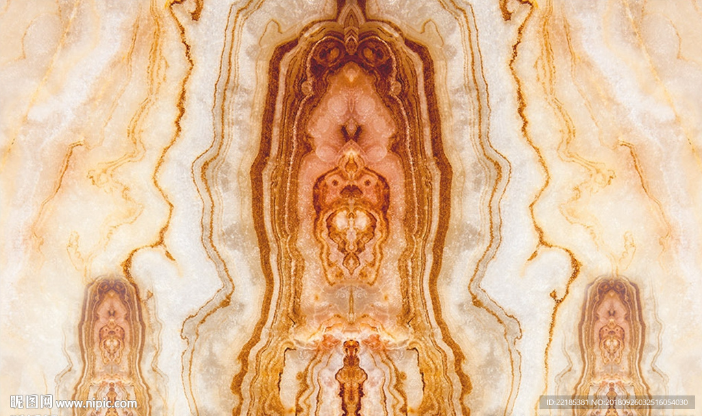 大理石纹电视背景墙