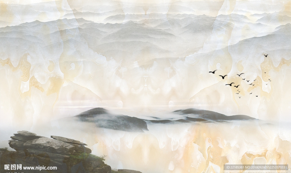 大理石纹背景墙