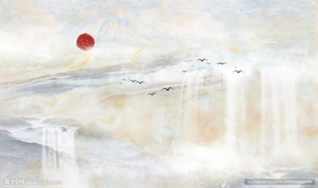 大理石纹背景墙