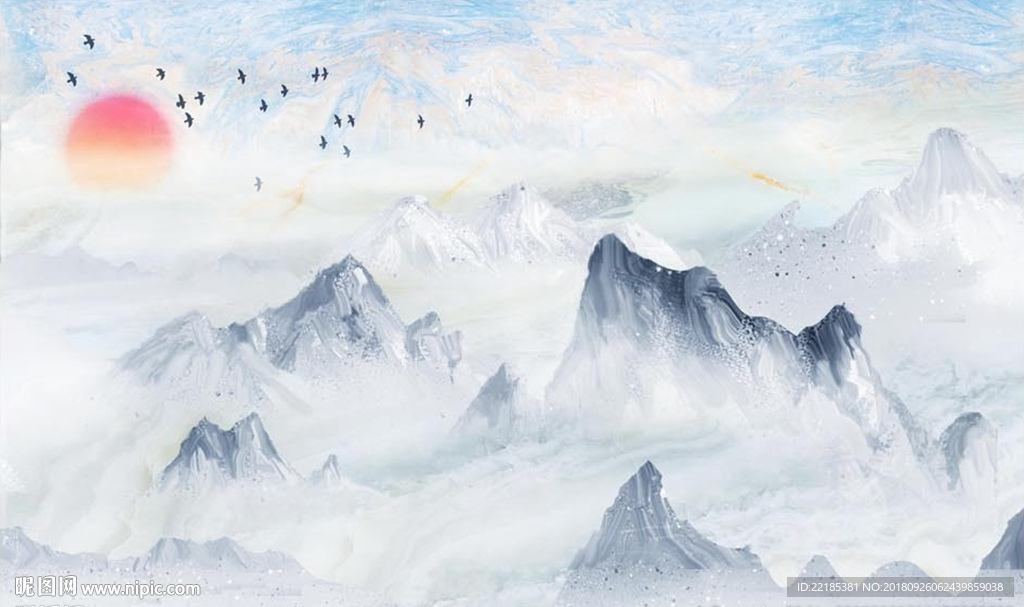 大理石纹背景墙