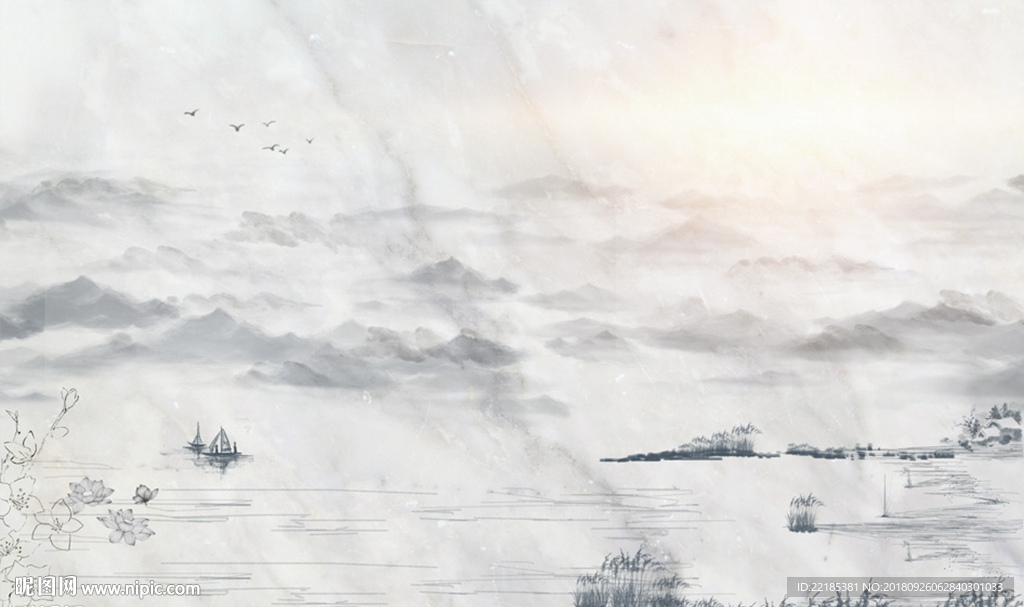 大理石纹背景墙