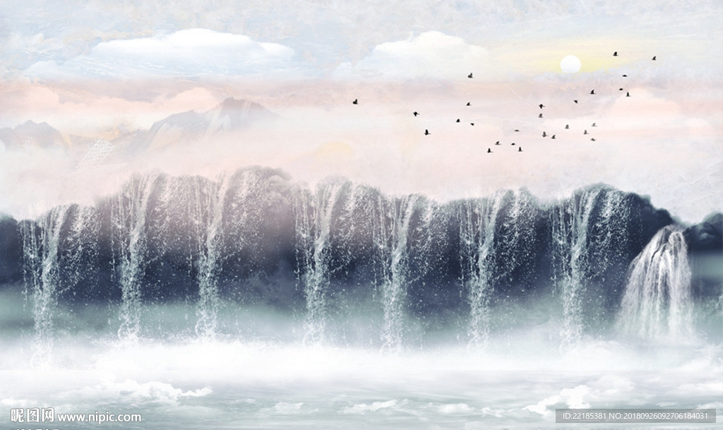 大理石纹背景墙