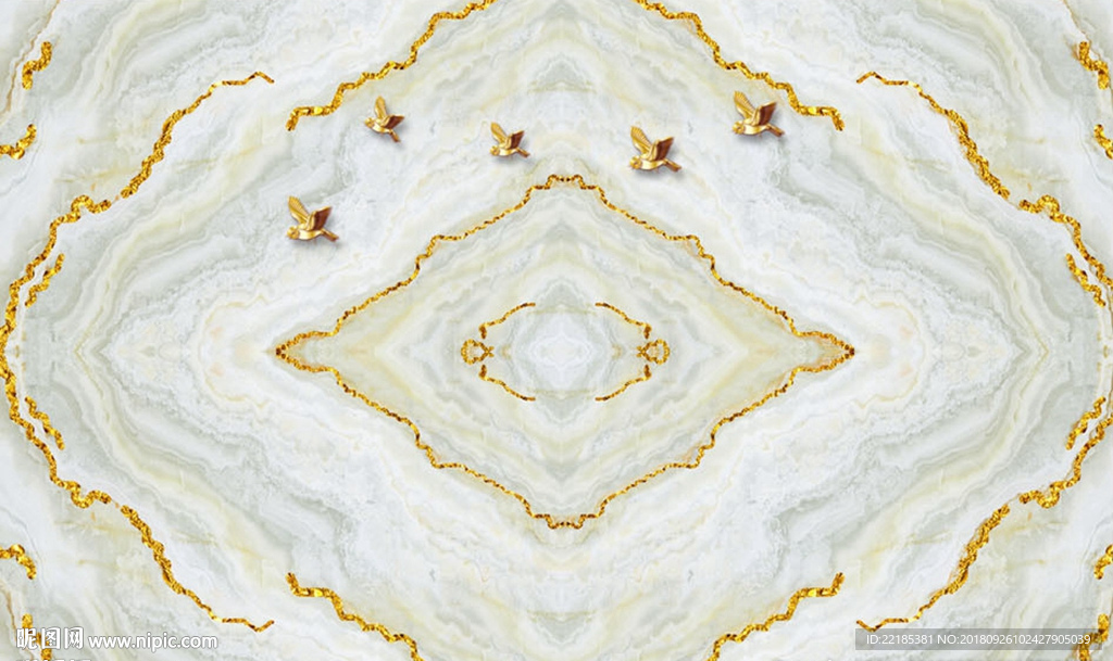 大理石纹背景墙