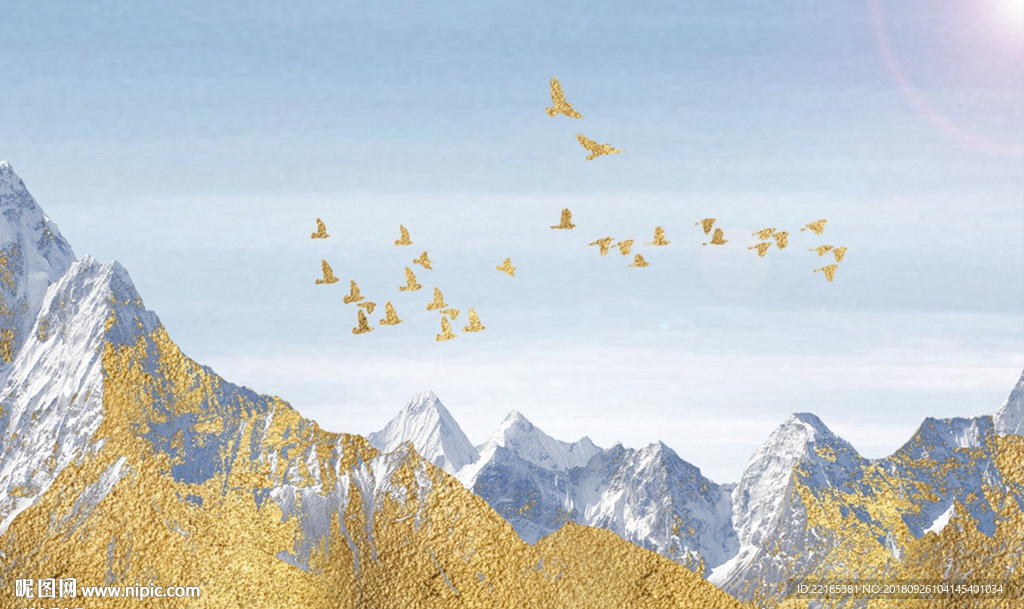 中式金山大理石纹背景墙