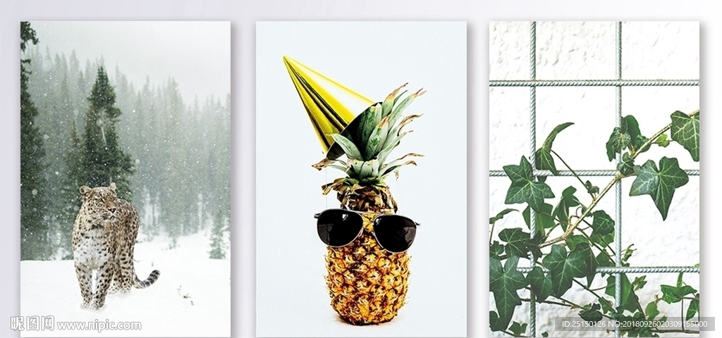 北欧简约大气风景装饰画