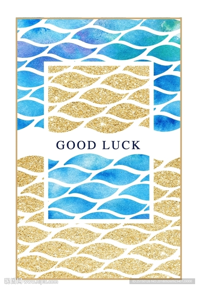 现代简约抽象图案装饰画