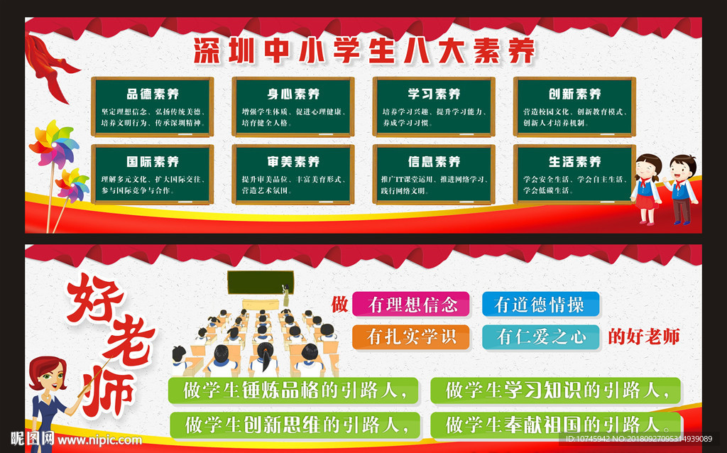 中小学生八大素养