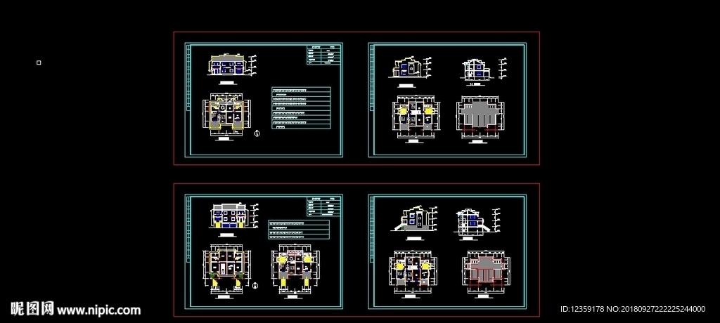 别墅cad