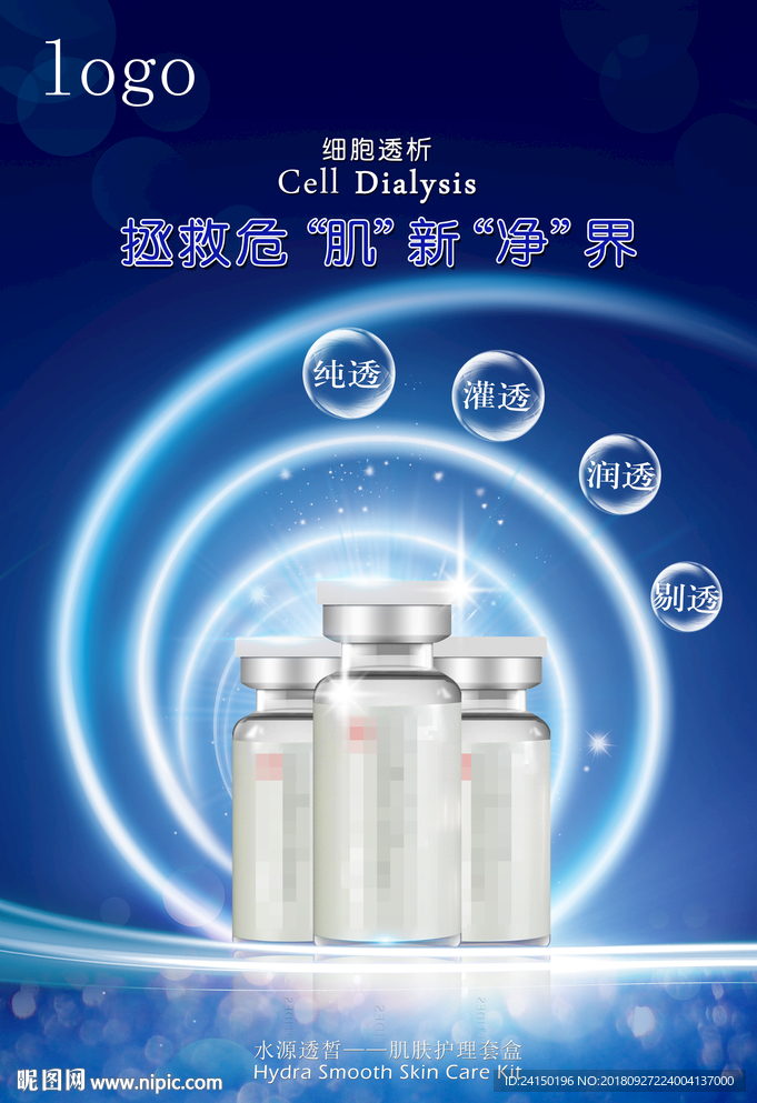 肌肤护理套盒海报