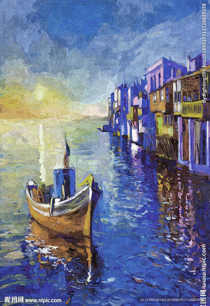 水城威尼斯装饰画