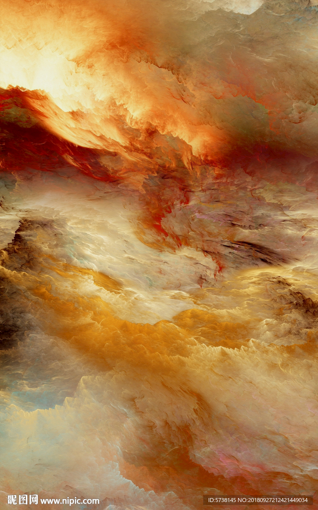 抽象彩色大理石玄关屏风背景底纹