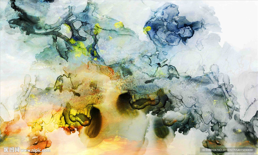 抽象油画