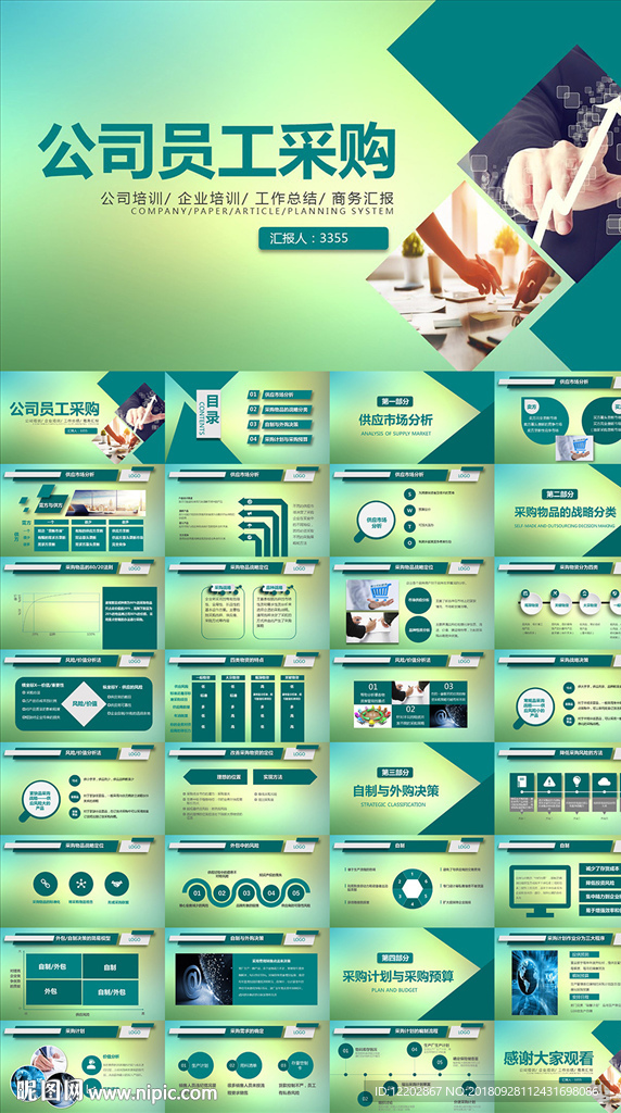 人力资源部员工采购培训PPT