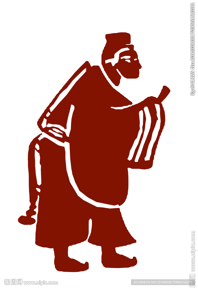 古代人物 作揖图  礼仪人物