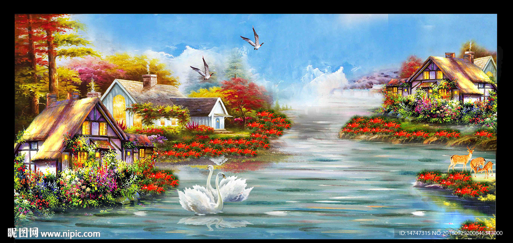 风景油画