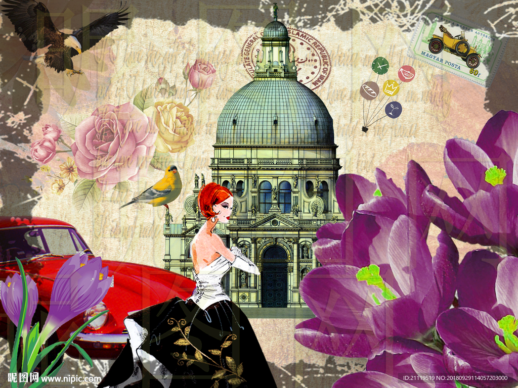 欧美建筑复古高清下载