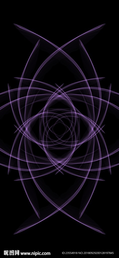 梦幻动感线条素材图片