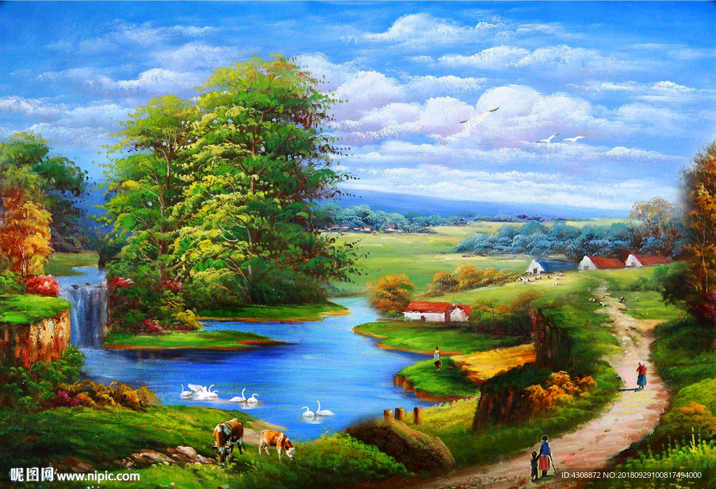 油画