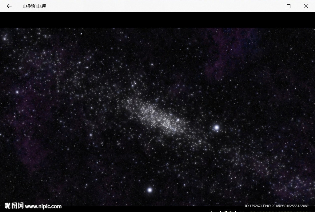 星空粒子穿梭唯美视频背景