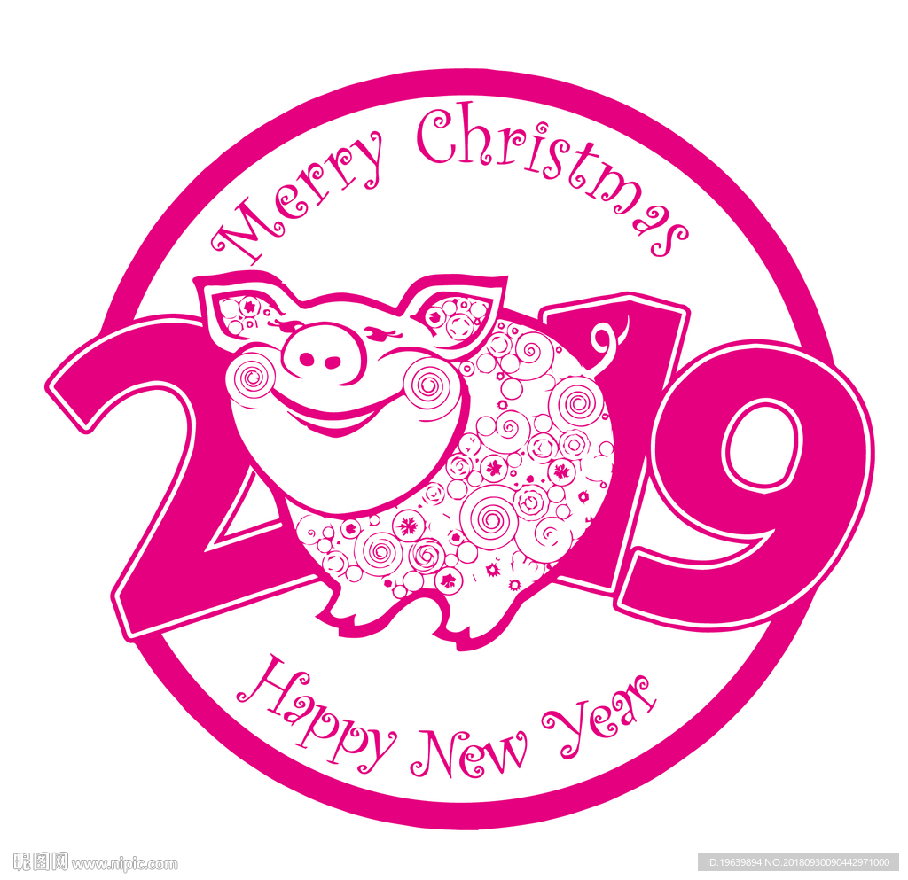 2019 猪年