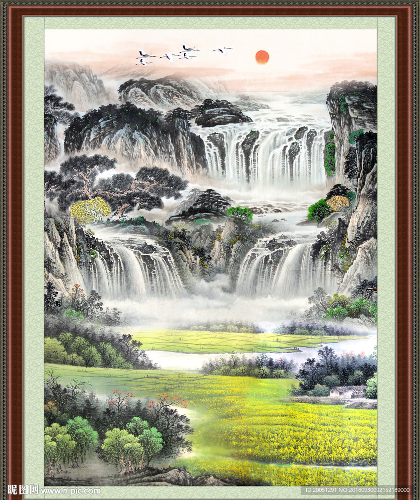 国画山水